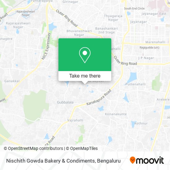 Nischith Gowda Bakery & Condiments map