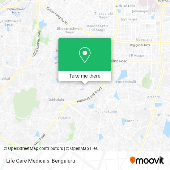 Life Care Medicals map