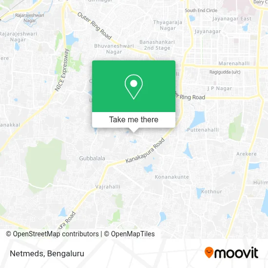 Netmeds map
