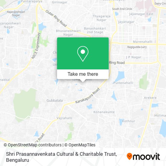 Shri Prasannavenkata Cultural & Charitable Trust map