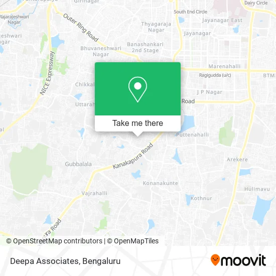 Deepa Associates map