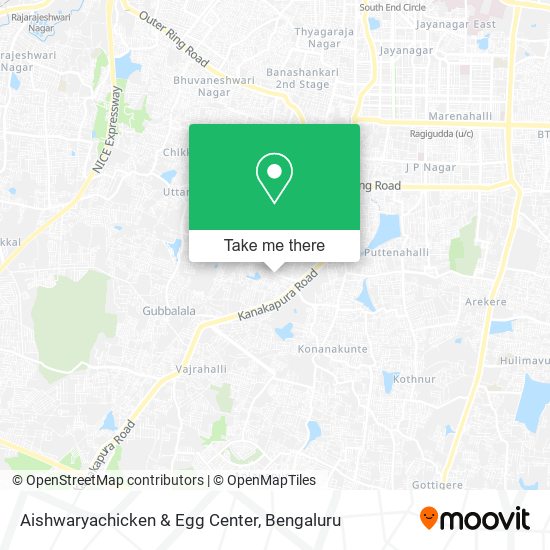 Aishwaryachicken & Egg Center map
