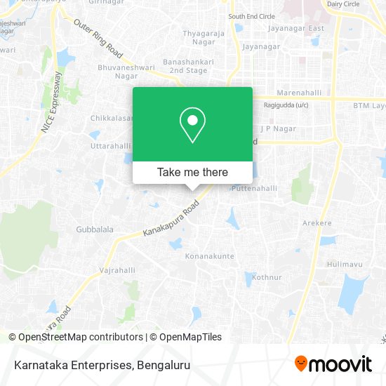 Karnataka Enterprises map