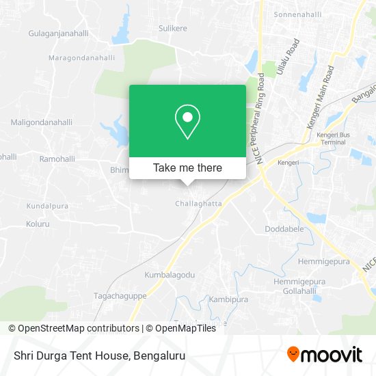 Shri Durga Tent House map