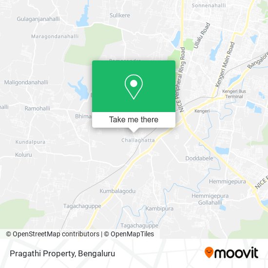 Pragathi Property map