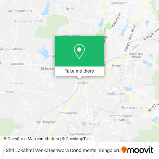 Shri Lakshmi Venkateshwara Condiments map