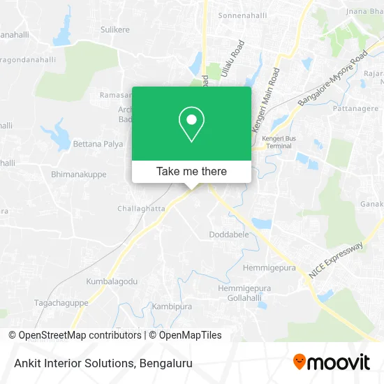 Ankit Interior Solutions map