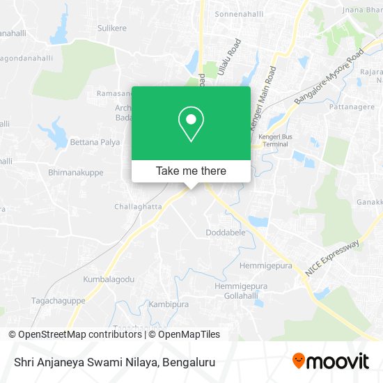 Shri Anjaneya Swami Nilaya map