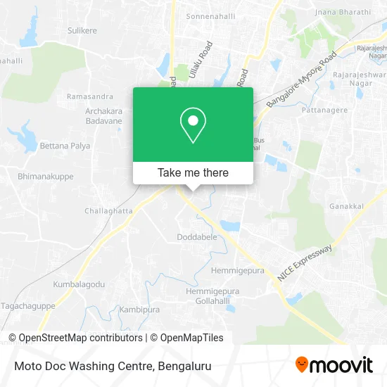 Moto Doc Washing Centre map