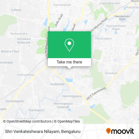 Shri Venkateshwara Nilayam map