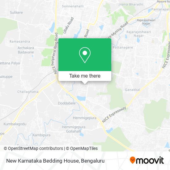 New Karnataka Bedding House map