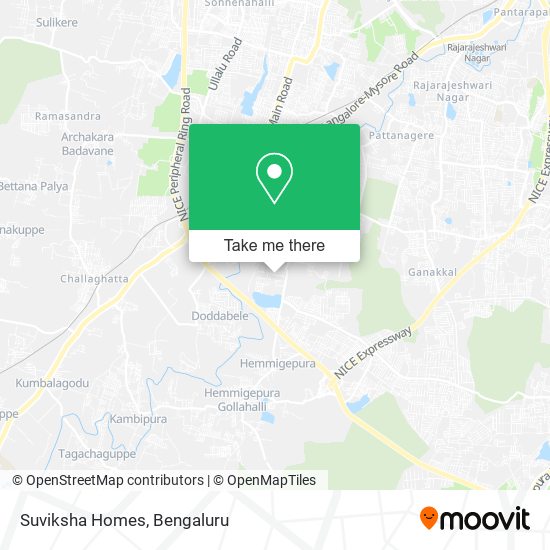 Suviksha Homes map