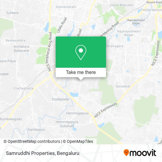 Samruddhi Properties map