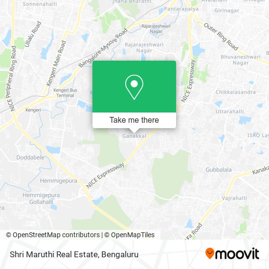 Shri Maruthi Real Estate map
