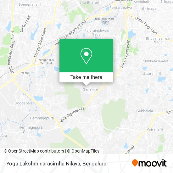 Yoga Lakshminarasimha Nilaya map