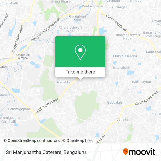 Sri Manjunantha Caterers map