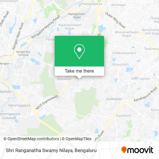 Shri Ranganatha Swamy Nilaya map
