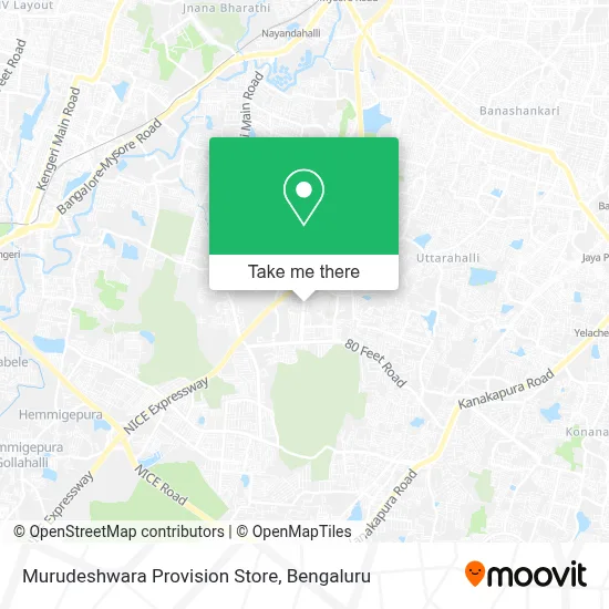 Murudeshwara Provision Store map