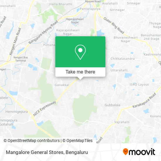 Mangalore General Stores map