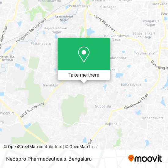 Neospro Pharmaceuticals map