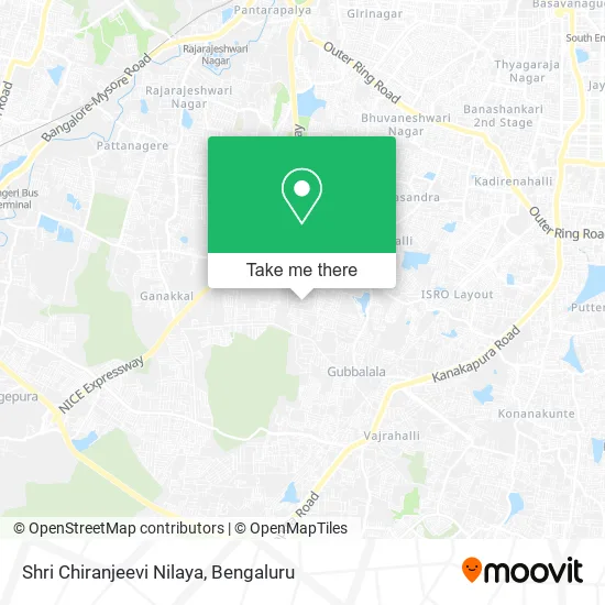 Shri Chiranjeevi Nilaya map