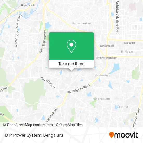 D P Power System map