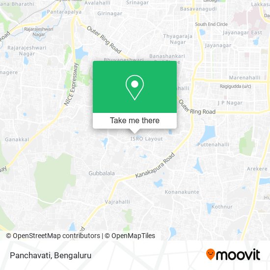 Panchavati map