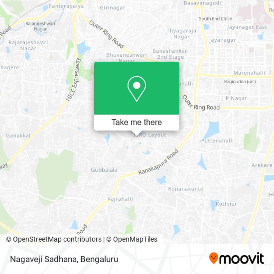 Nagaveji Sadhana map