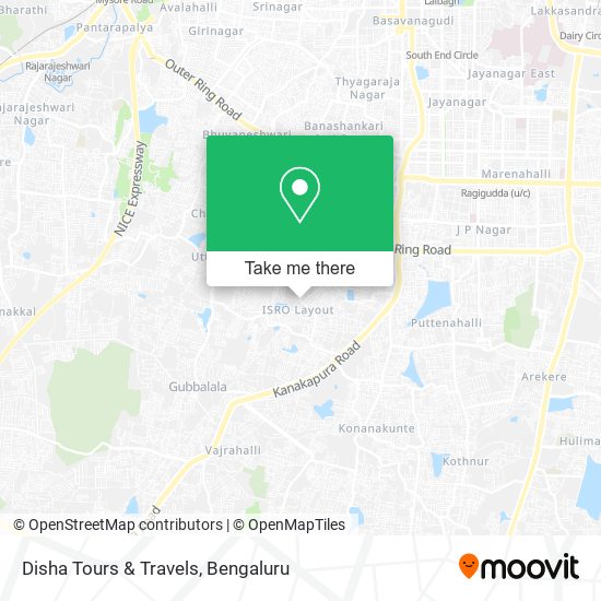 Disha Tours & Travels map