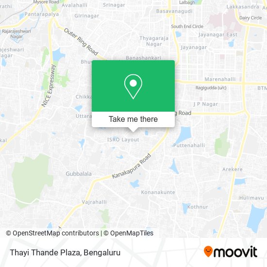 Thayi Thande Plaza map