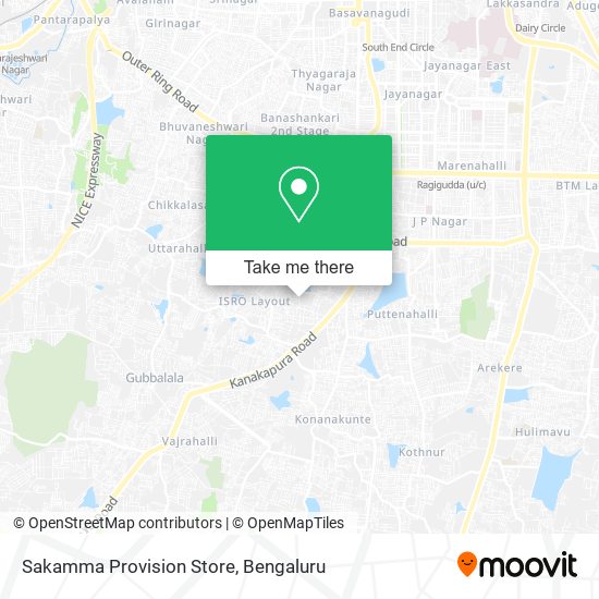 Sakamma Provision Store map