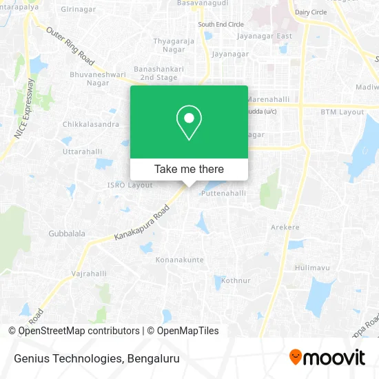 Genius Technologies map