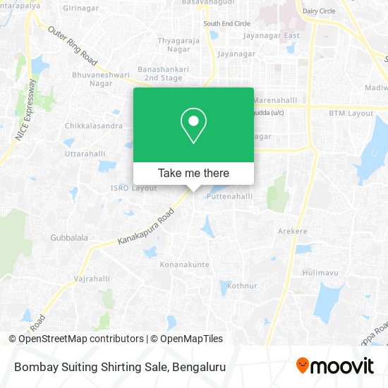 Bombay Suiting Shirting Sale map
