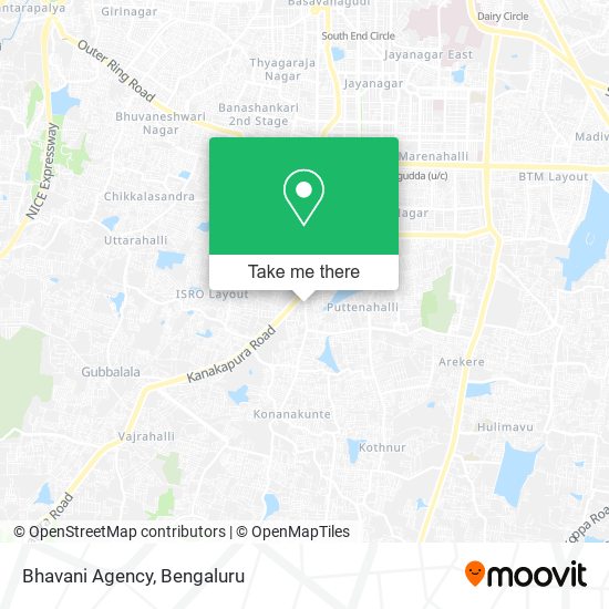 Bhavani Agency map