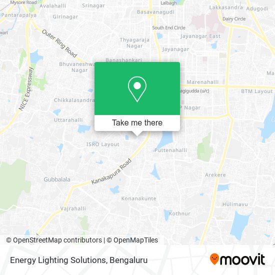 Energy Lighting Solutions map