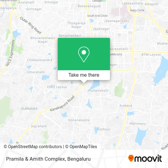 Pramila & Amith Complex map