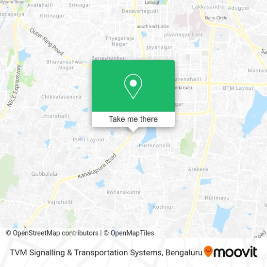TVM Signalling & Transportation Systems map