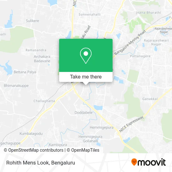 Rohith Mens Look map