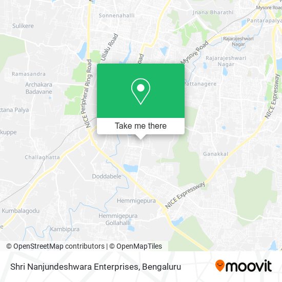 Shri Nanjundeshwara Enterprises map