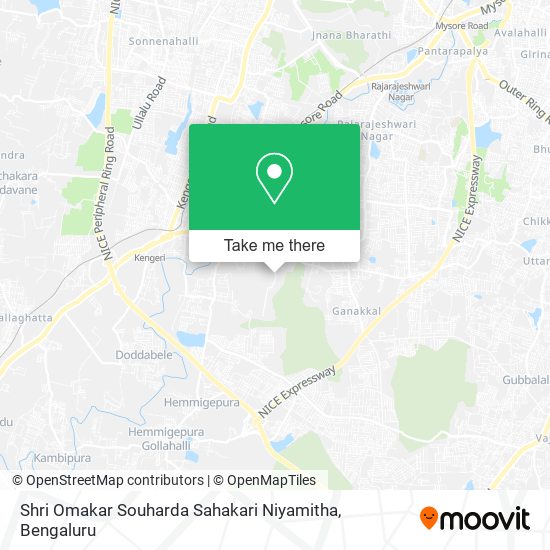 Shri Omakar Souharda Sahakari Niyamitha map