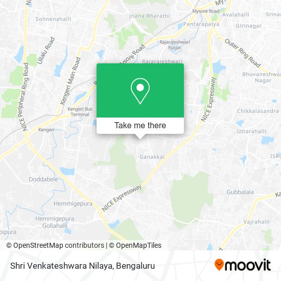 Shri Venkateshwara Nilaya map