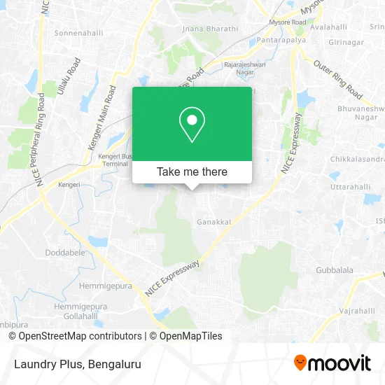 Laundry Plus map