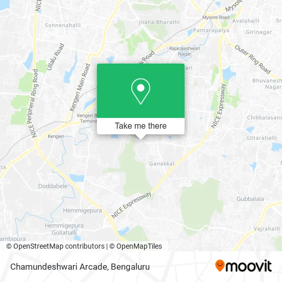 Chamundeshwari Arcade map
