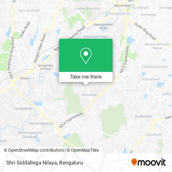 Shri Siddalinga Nilaya map