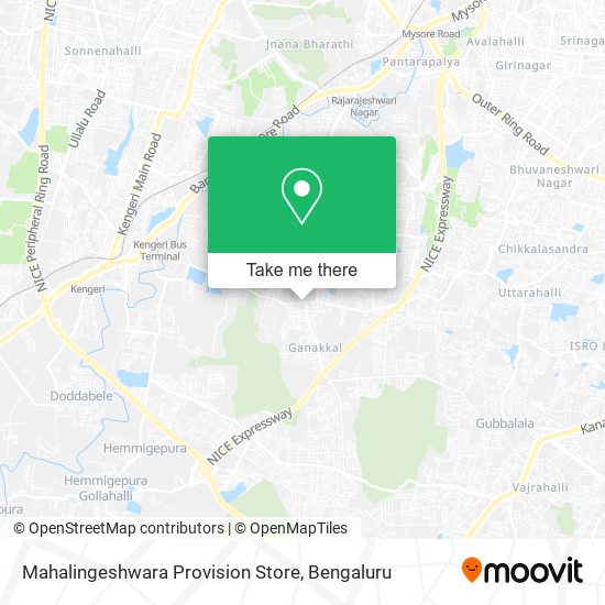 Mahalingeshwara Provision Store map
