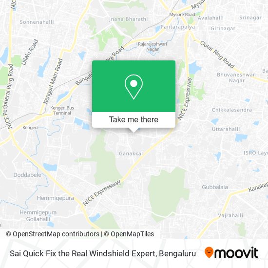 Sai Quick Fix the Real Windshield Expert map