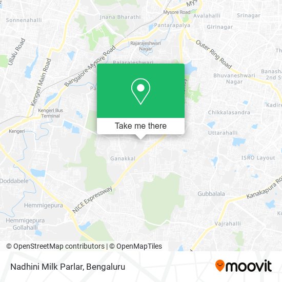 Nadhini Milk Parlar map