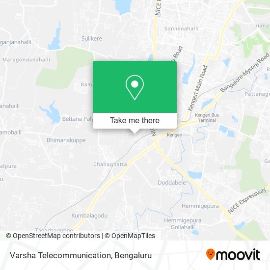 Varsha Telecommunication map