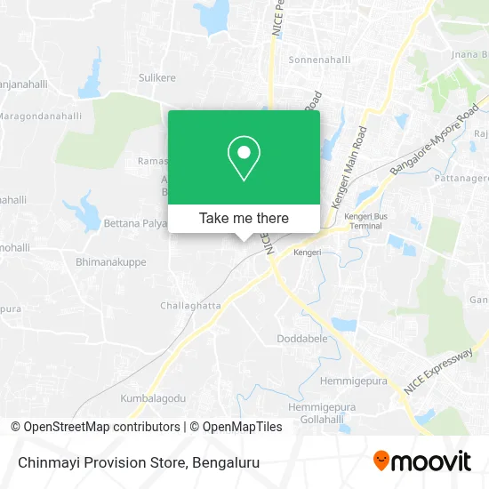 Chinmayi Provision Store map