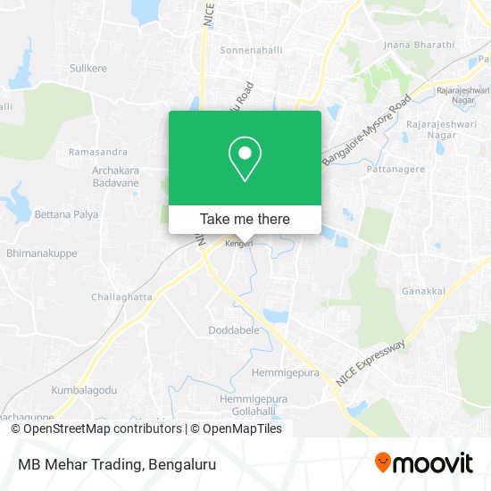 MB Mehar Trading map